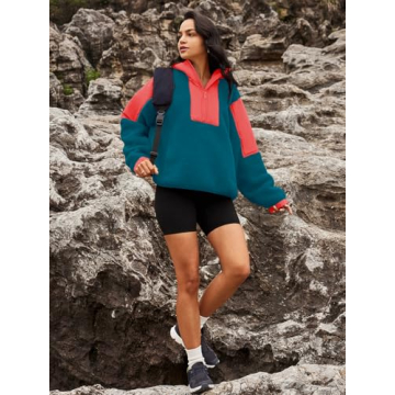 Panadila Womens Sherpa Hoodie - Cozy and Stylish Pullover