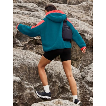 Panadila Womens Sherpa Hoodie - Cozy and Stylish Pullover