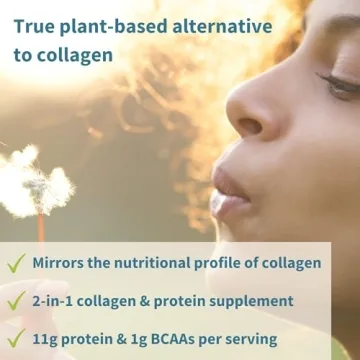 Vegan Collagen Peptide Powder with Essential Amino Acids