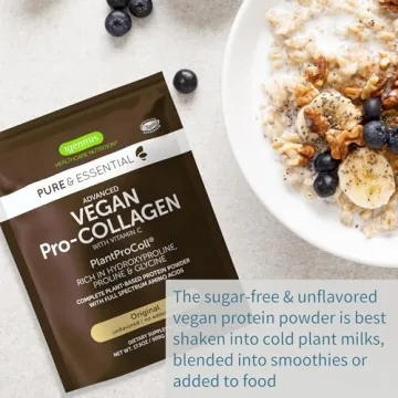 Vegan Collagen Peptide Powder with Essential Amino Acids