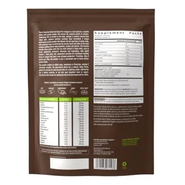 Vegan Collagen Peptide Powder with Essential Amino Acids