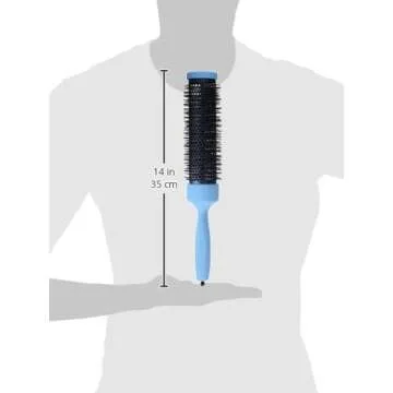 Creative Hair Brushes Italian Azzuro Titanium 7.75" Brush