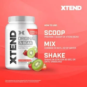 Xtend BCAA Powder 7g BCAA Sugar-Free Recovery Drink