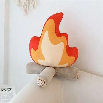 Adorable EASELR Weighted Campfire Plush – Best Gift Ever!
