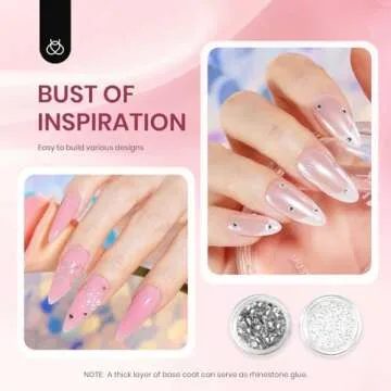 Beetles 22Pcs Poly Nail Gel Set - DIY Nail Art Kit