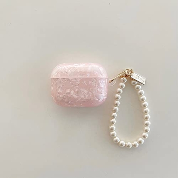 ZHIRUAN Airpods Pro Case Stylish Pink Earbuds Cover