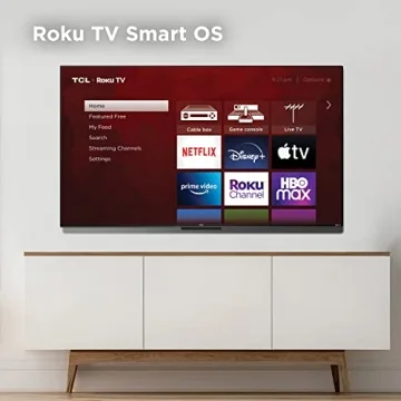 TCL 43-Inch 4K LED Smart TV with Roku Support