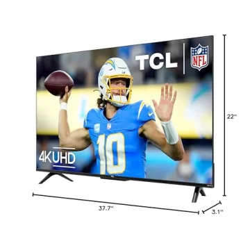 TCL 43-Inch 4K LED Smart TV with Roku Support