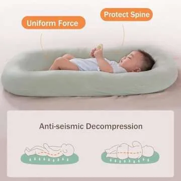LBHGRMF Baby Lounger for Newborn Babies 0-18 Months