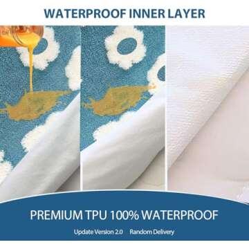 Round Dog Bed for Small Dogs & Cats -Washable Dount Cute Cat Bed for Indoor Cats, Orthopedic Sherpa ...