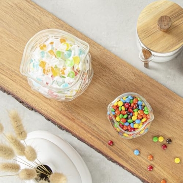 Charming 8 Ounce Glass Candy Bowl for Unique Decor