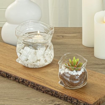 Charming 8 Ounce Glass Candy Bowl for Unique Decor