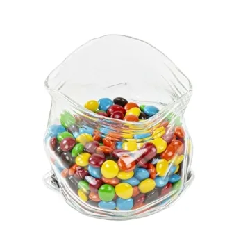 Charming 8 Ounce Glass Candy Bowl for Unique Decor