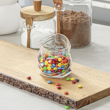 Charming 8 Ounce Glass Candy Bowl for Unique Decor