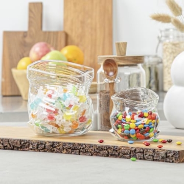 Charming 8 Ounce Glass Candy Bowl for Unique Decor