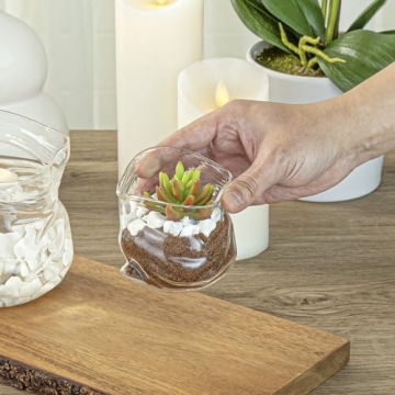 Charming 8 Ounce Glass Candy Bowl for Unique Decor