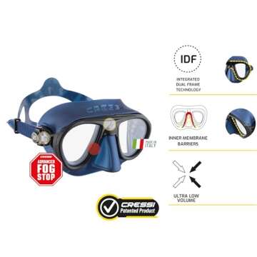 Cressi Calibro & Corsica, Black