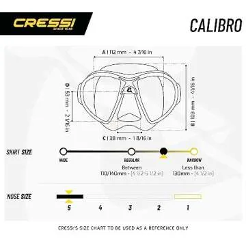 Cressi Calibro & Corsica, Black