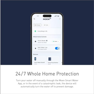 Moen Smart Water Monitor & Shutoff Sensor