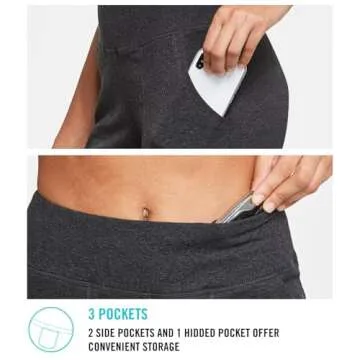 BALEAF Women's High Waisted Bermuda Shorts with Pockets