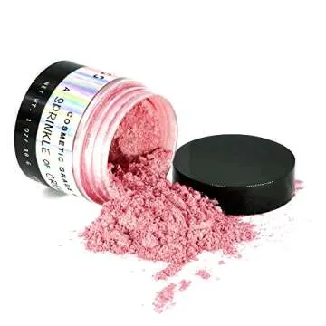 Rose Mica Powder - Perfect for DIY Crafts and Cosmetics