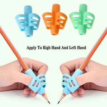 JuneLsy Pencil Grips for Kids - Ergonomic Writing Aid