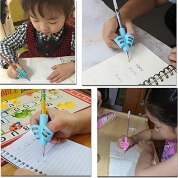 JuneLsy Pencil Grips for Kids - Ergonomic Writing Aid