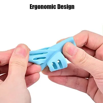 JuneLsy Pencil Grips for Kids - Ergonomic Writing Aid