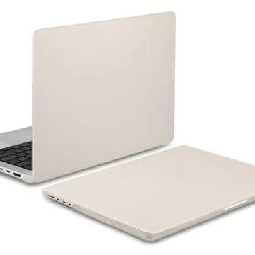 MEEgoodo for M4 MacBook Pro 16 inch Case 2024 | Hard Shell, Keyboard & Webcam Cover