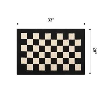 GRANNY SAYS Indoor Doormat, 20" x 32", Non-Slip Front Door Mats, Outdoor Welcome Mat Washable, Low P...