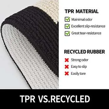 GRANNY SAYS Indoor Doormat, 20" x 32", Non-Slip Front Door Mats, Outdoor Welcome Mat Washable, Low Profile Indoor Door Mats for Entryway, Floor Inside Back Door Mats