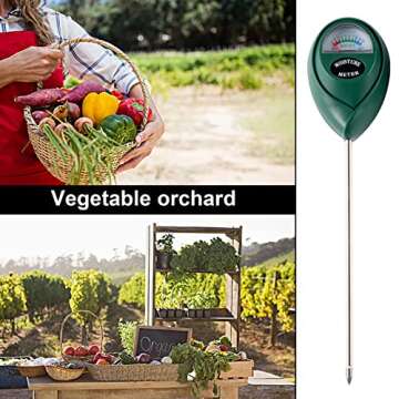 Fpxnb Soil Moisture Meter Set for Easy Plant Care
