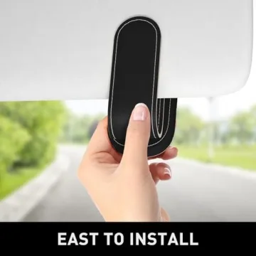 NPOOYI Magnetic Sunglasses Holder for Cars - Elegant & Functional