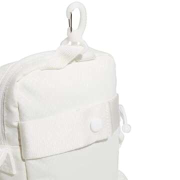 adidas Originals Originals Rectangle Crossbody Bag, Black/White, One Size