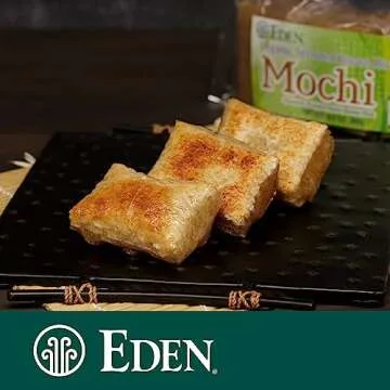 Eden Organic Sprouted Brown Rice Mochi, 100% Sprouted Whole Grain, Traditionally Made in Japan, 10.5 oz