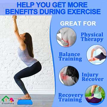 Small Balance Board: Versatile Fitness Balance Pad for All