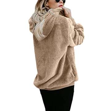 ReachMe Oversized Sherpa Hoodie - Cozy Winter Must-Have