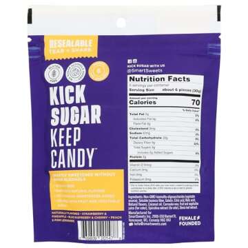 SMART SWEETS Gummy Worms - Sweet without Compromise