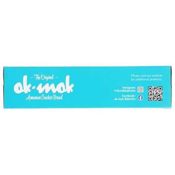 Ak-Mak, Sesame Crackers, 4.15 Oz