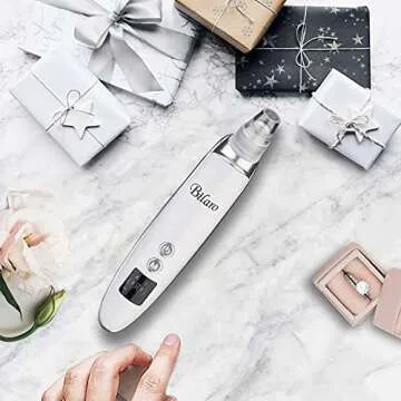 Blackhead Remover Pore Vacuum, 2021 Upgraded Nose and Face Electric Skin Facial Pore Cleanser, LED Display USB Rechargeable Acne Pimple Sucker Tool, Blemish Extractor Comedones Removal for Men & Women