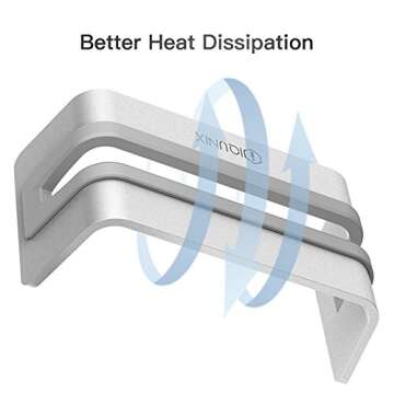 Vertical Laptop Stand for MacBook Pro/Air, Desktop Space-Saving, Laptop Holder(for Old MacBook Pro with Retina)