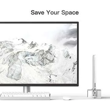 Vertical Laptop Stand for MacBook Pro/Air, Desktop Space-Saving, Laptop Holder(for Old MacBook Pro with Retina)