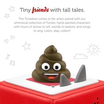 Engaging Tonies Potty Training Audio Toy Character