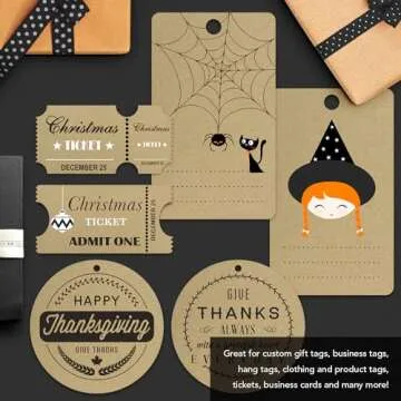 Brown Kraft Chipboard – Medium Weight 30 Point (0.03 inch) Cardboard | Thick and Sturdy, Great for...