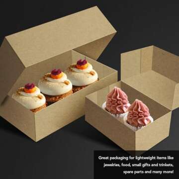 Brown Kraft Chipboard – Medium Weight 30 Point (0.03 inch) Cardboard | Thick and Sturdy, Great for Arts and Crafts, Packaging, Scrapbooking, Notepad Backing | 25 Chipboard Sheets | 8.5" x 11"