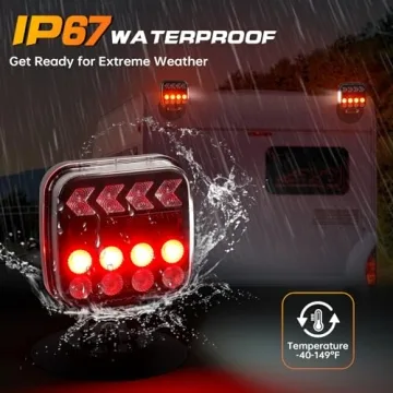 ZUNAICE Wireless Trailer Lights for Safe, Easy Travel