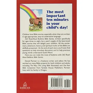 365 Read-Aloud Bedtime Bible Stories for Kids