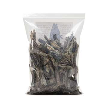 Polkadog Cod Skins Dog Treat - Lean Protein, Made in USA, Single-Ingredient, Grain & Gluten Free, fo...