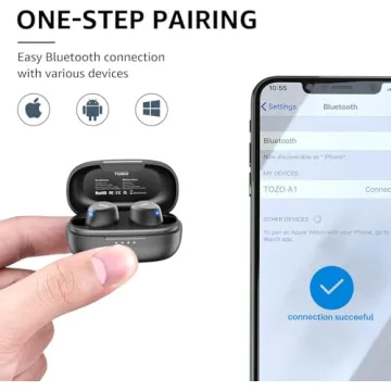 TOZO A1 Mini Wireless Earbuds with Bluetooth 5.3