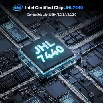 ACASIS 40Gbps M.2 NVMe Enclosure for M1 M2 Pro/Max